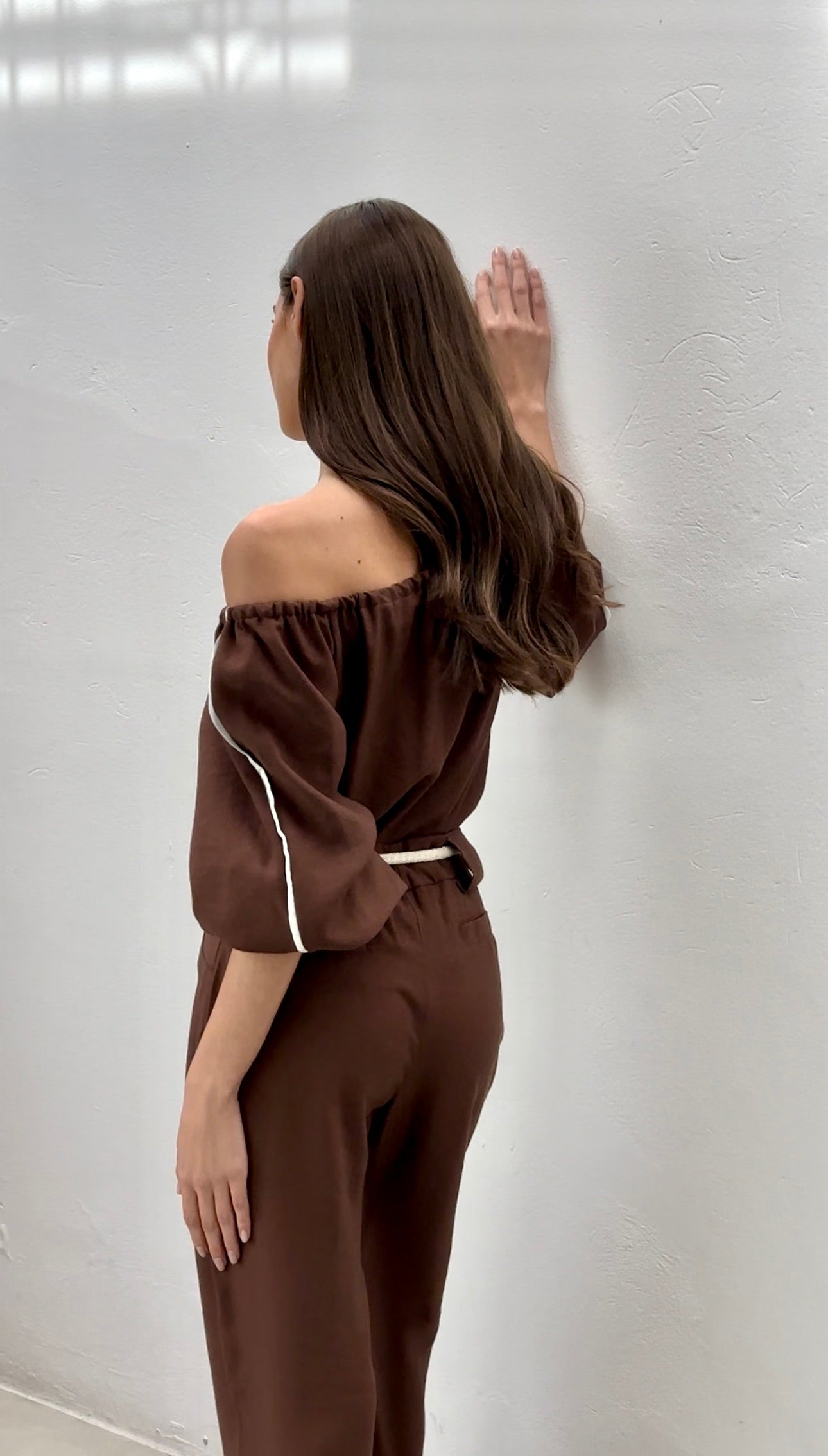 PAULETTE PANT CHOC